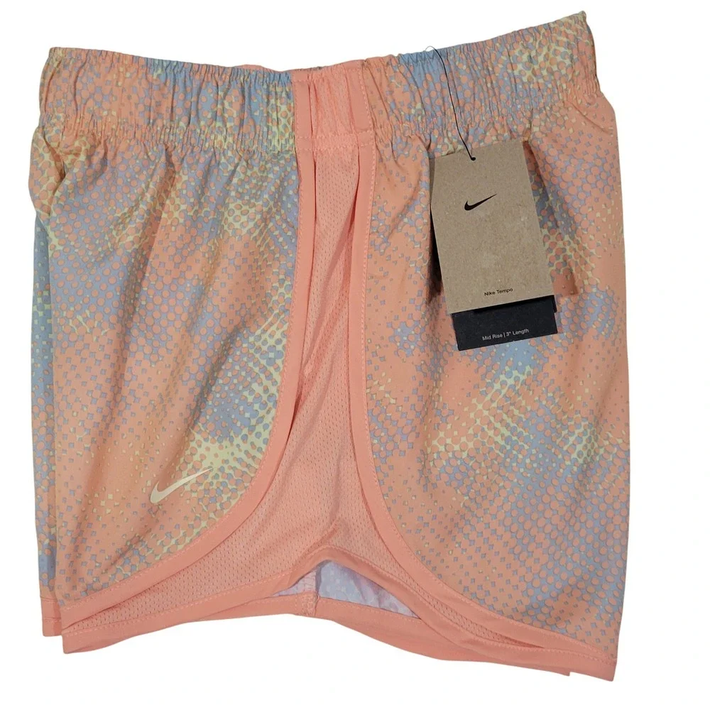 Nike Running Shorts Womens XS‎ Brief Lined Tempo Spot Dri-Fit Mid Rise Athletic - Picture 3 of 13